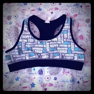 Cat and Jack sports bra